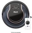 Shark - ION ROBOT Wi-Fi Connected Robot Vacuum - Black/Navy Blue