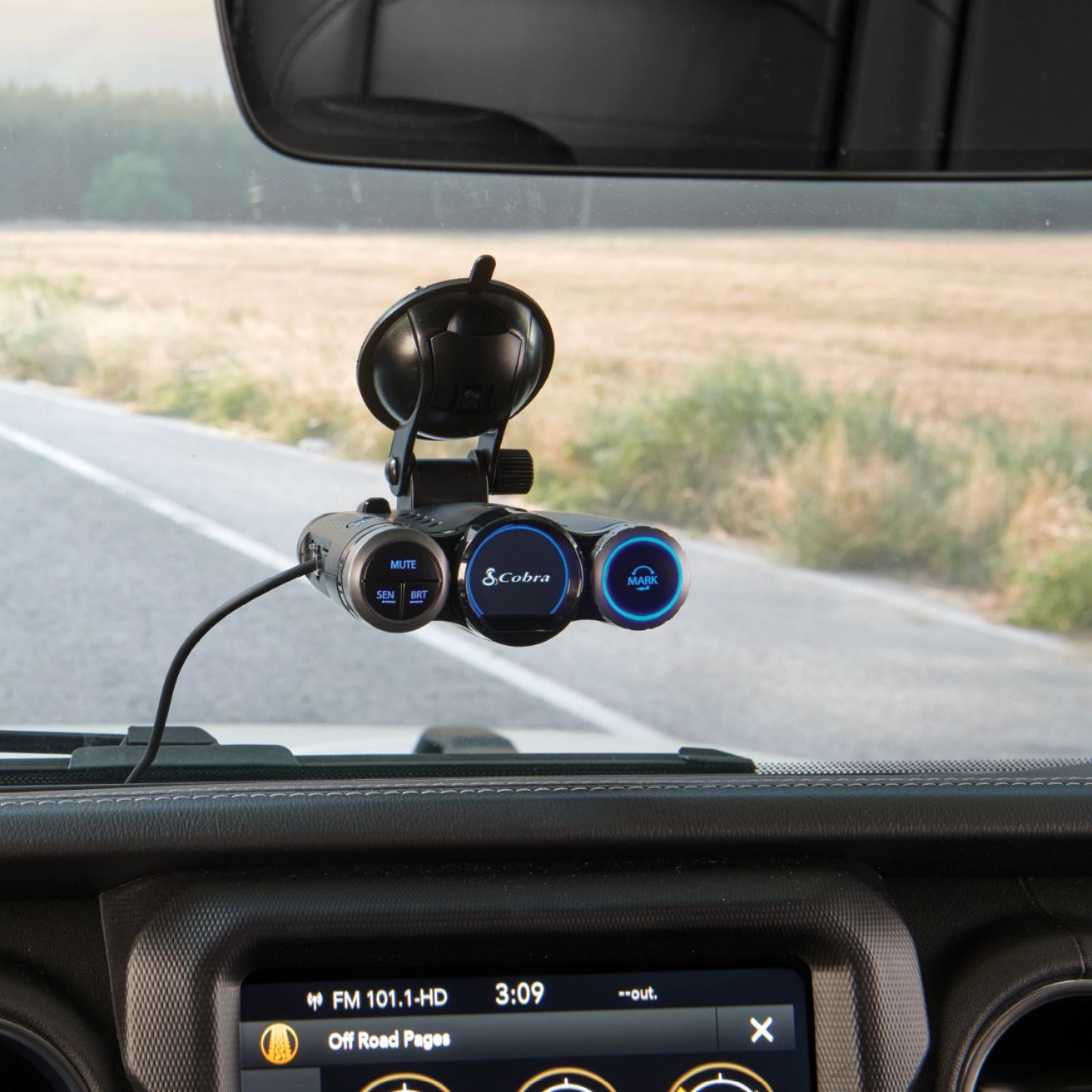 Cobra - Elite Series Road Scout 2-In-1 Radar Detector and Dash Camera Driver...