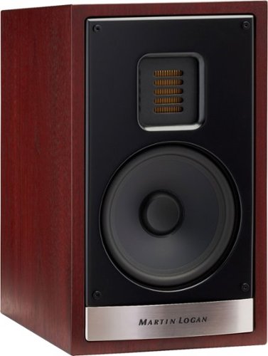 MartinLogan - Motion 5-1/4" Passive 2-Way Bookshelf Speaker (Each) - Red...