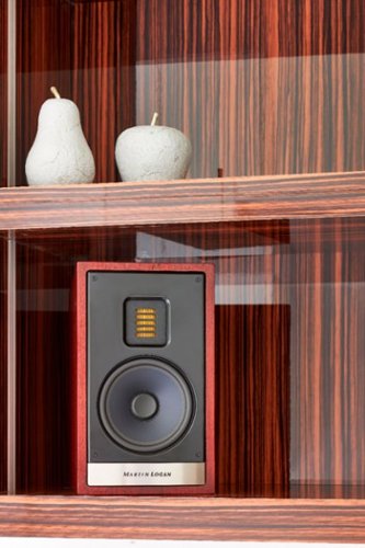 MartinLogan - Motion 5-1/4" Passive 2-Way Bookshelf Speaker (Each) - Red...