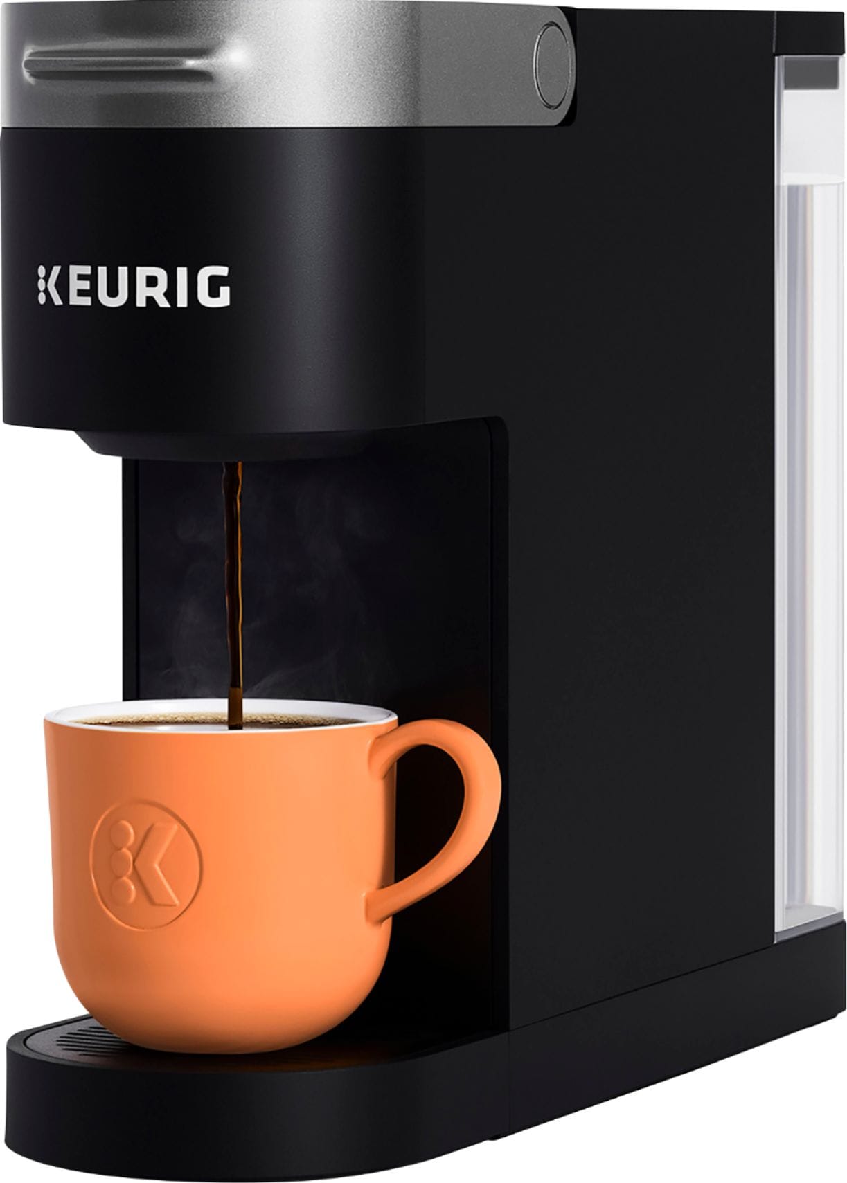 Keurig - K-Slim Single-Serve K-Cup Pod Coffee Maker - Black