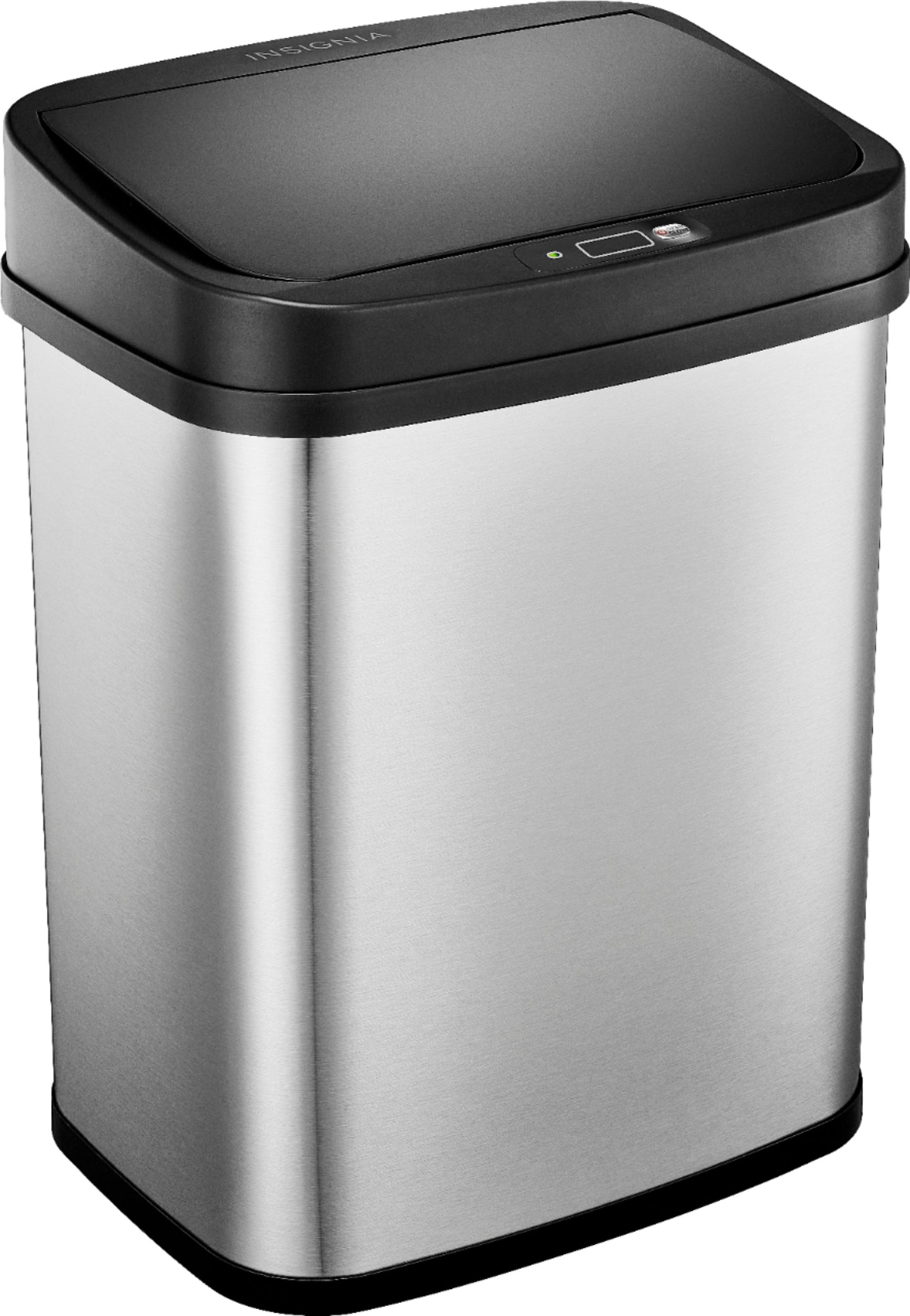 Insignia™ - 3 Gal. Automatic Trash Can - Stainless steel