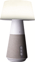 OttLite - Entertain LED Speaker Lamp - Gray and White