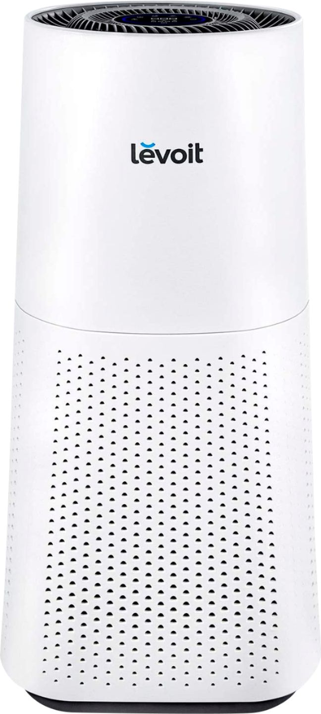 Levoit - Airzone 710 Sq. Ft True HEPA Air Purifier - White