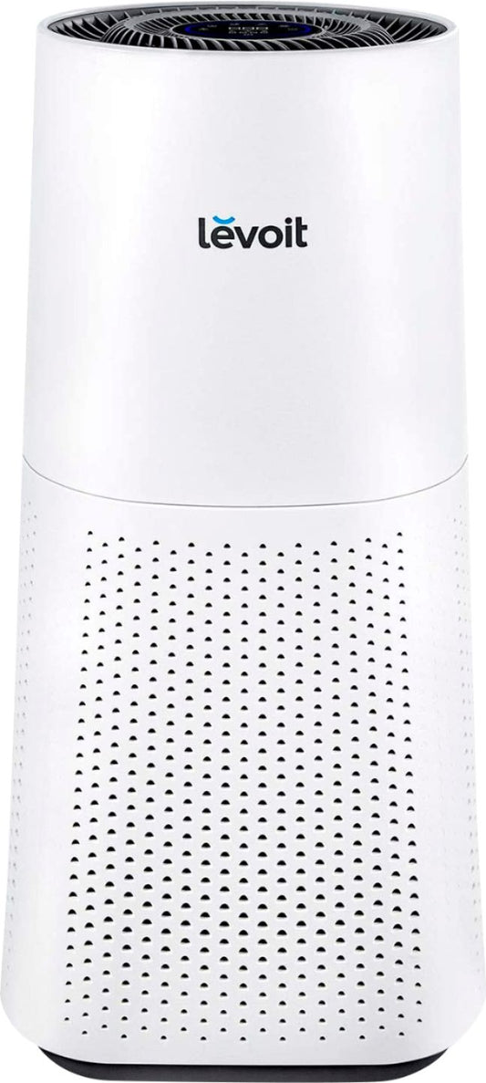Levoit - Airzone 710 Sq. Ft True HEPA Air Purifier - White
