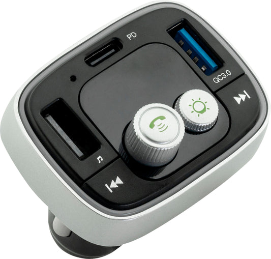 iSimple - Bluetooth 5.0 FM Transmitter for Music Streaming, Charging, and...