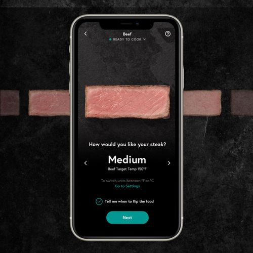 Yummly - Smart Meat Thermometer - Graphite