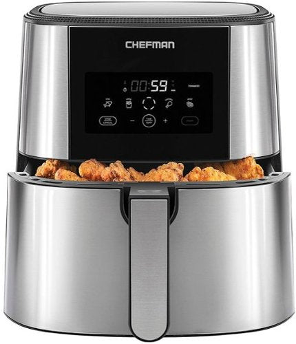 Chefman TurboFry XL 8 Quart Air Fryer, Digital Touchscreen w/ Presets &...
