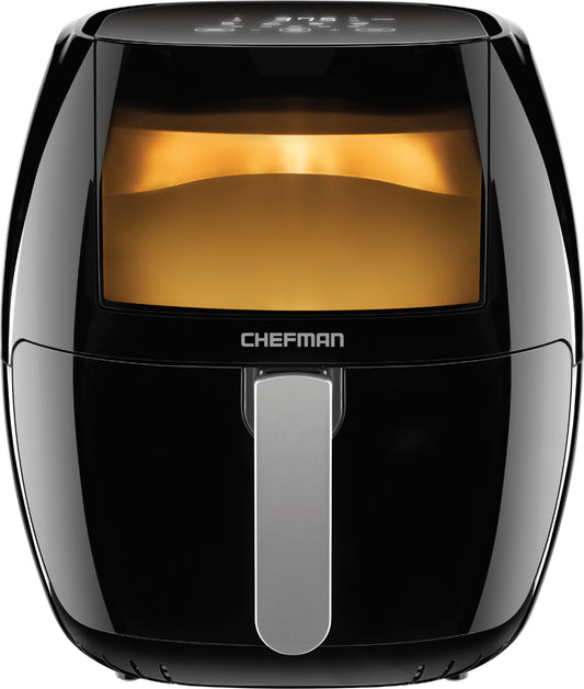 Chefman TurboFry Touch 8 Quart Air Fryer w/ XL Viewing Window & Advanced...