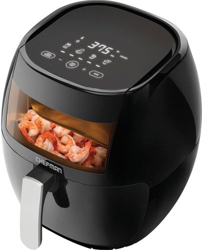 Chefman TurboFry Touch 8 Quart Air Fryer w/ XL Viewing Window & Advanced...