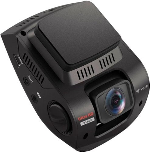 Rexing - V1P Plus 4K UHD Front and Rear Dash Cam with Wi-Fi - Black