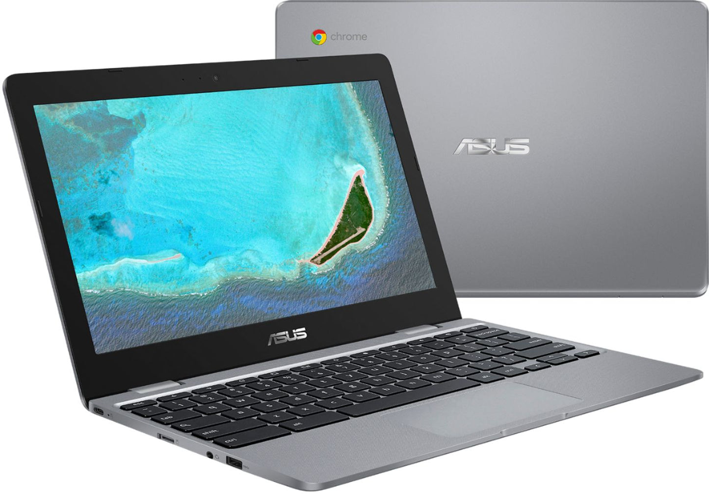 ASUS - 11.6" Chromebook - Intel Celeron - 4GB Memory - 32GB eMMC Flash...