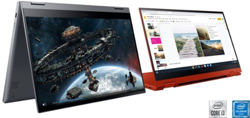 Samsung - Galaxy Chromebook 2 - 13.3" QLED Touch-Screen - Intel Celeron -...