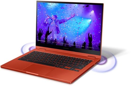 Samsung - Galaxy Chromebook 2 - 13.3" QLED Touch-Screen - Intel Celeron -...