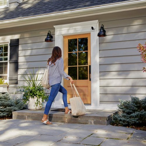 Arlo - Pro 4 Spotlight Camera Security Bundle - 3 Wire-Free Cameras...