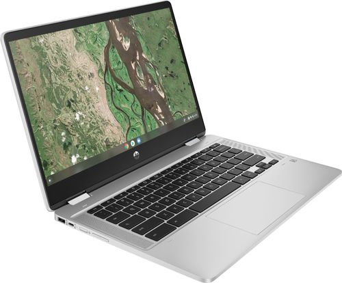 HP - 14" 2-In-1  Touchscreen Chromebook - Intel Celeron - 4GB Memory - 32GB...