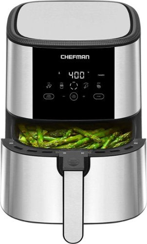 Chefman Digital 5 Qt. Air Fryer with 4 Cooking Presets & Shake Reminder -...