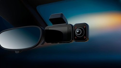 Rexing - V5 Plus 3-Channel 4K Dash Cam 2.7" LCD with Voice Control, Wi-Fi,...