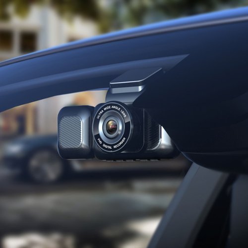 Rexing - V5 Plus 3-Channel 4K Dash Cam 2.7" LCD with Voice Control, Wi-Fi,...