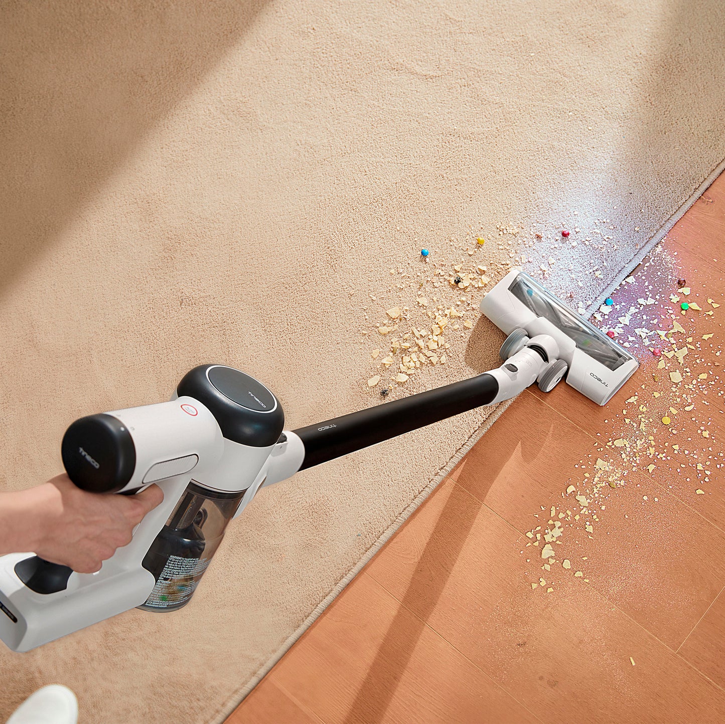 Tineco - Pure One X Tango Cordless Stick Vacuum - Black