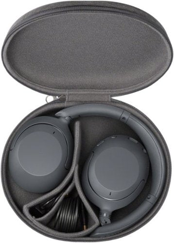 Sony - WH-XB910N Wireless Noise Cancelling Over-The-Ear Headphones - Gray