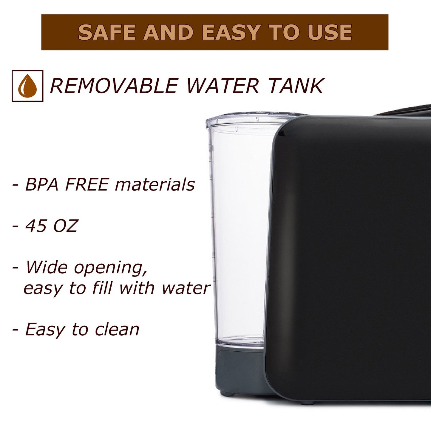 Mixpresso - Single Serve K-Cup Coffee Maker | Machine Dark Grey