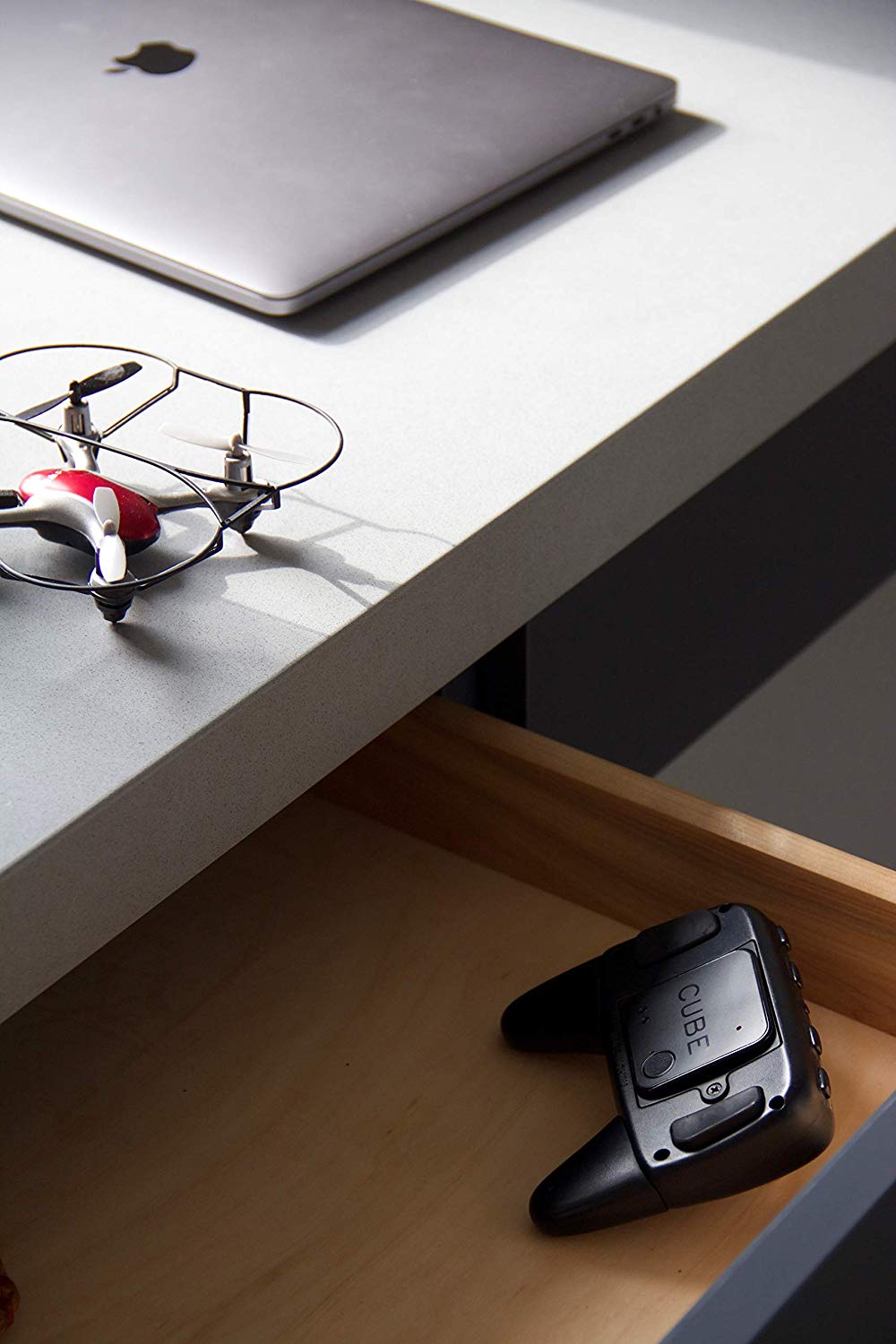 Cube Shadow Item Finder Ultra Thin Tracker Rechargable Battery Wallet Remote...