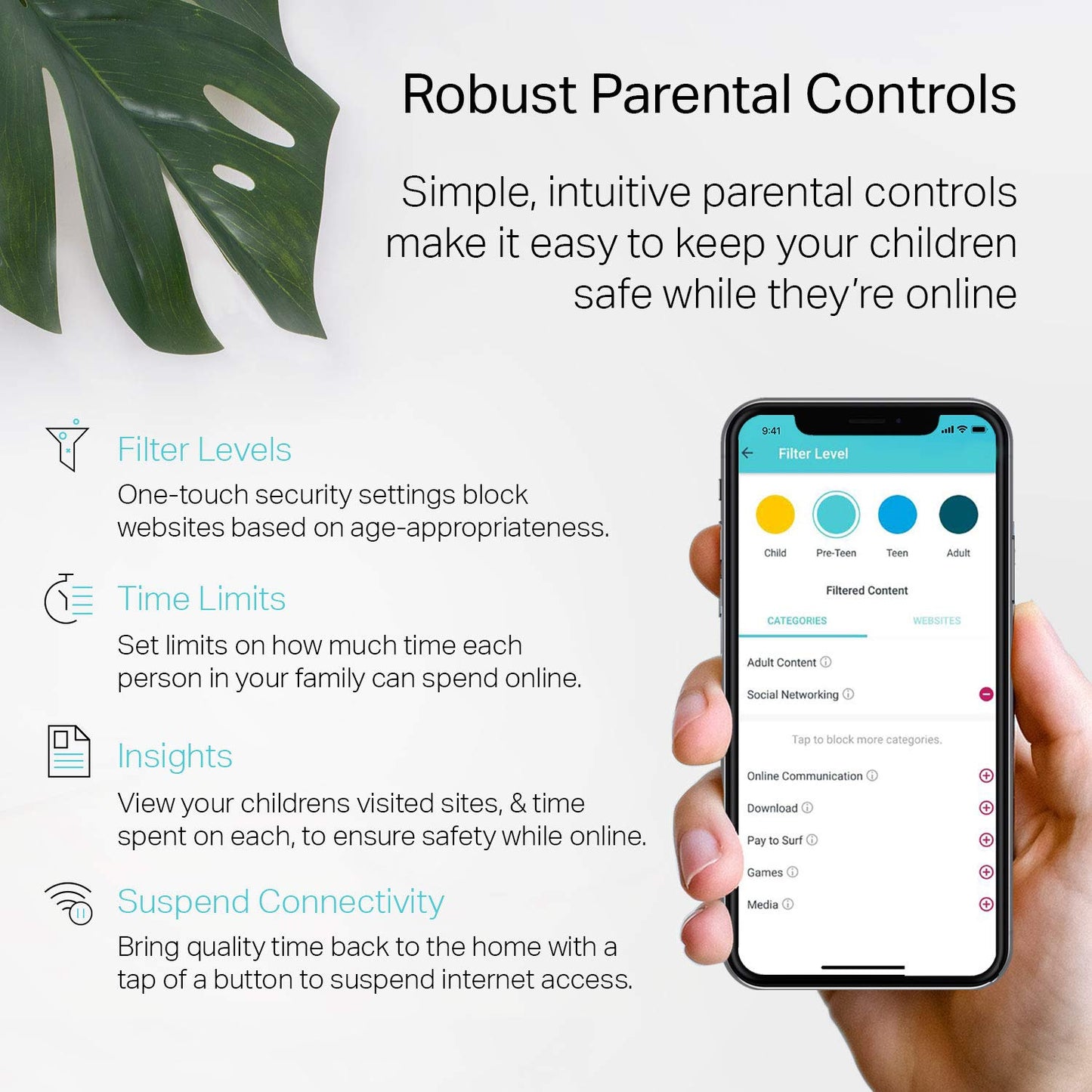 TP-Link Deco Whole Home Mesh WIFI System – Seamless Roaming, Adaptive 3 Pack