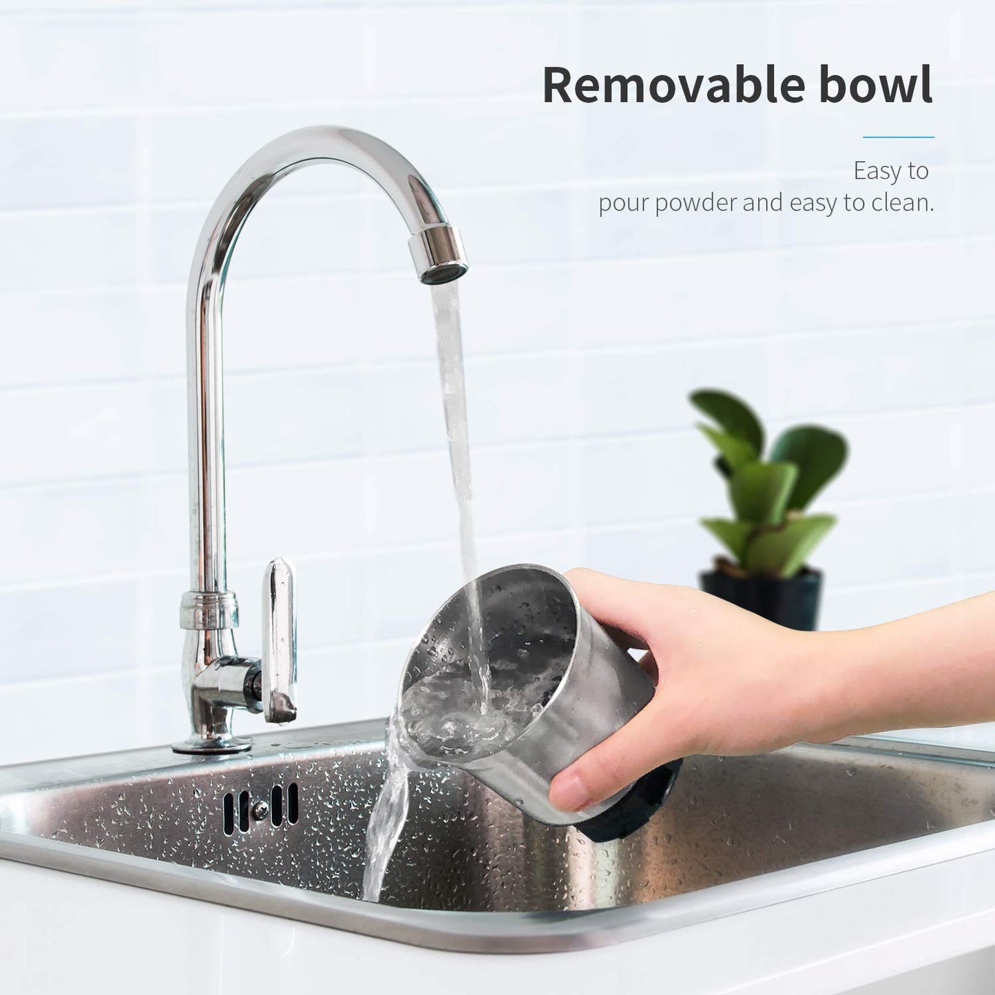 SHARDOR Electric Coffee Bean Grinder, Spice 1 CG715S, sliver