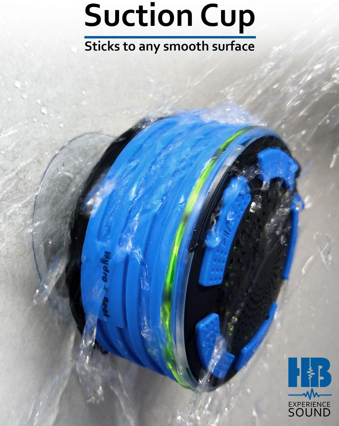 Bluetooth Portable Waterproof Shower Radio - HB Illumination – Blue
