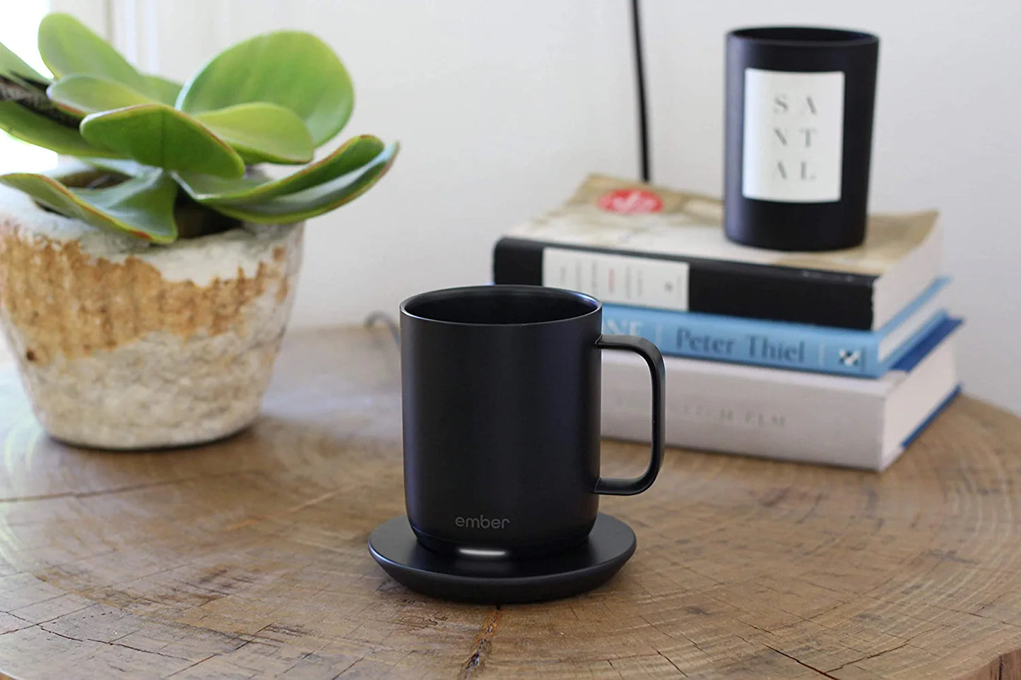 Ember Temperature Control Smart Mug 2, 14 oz, Black, 80 min. Battery Black