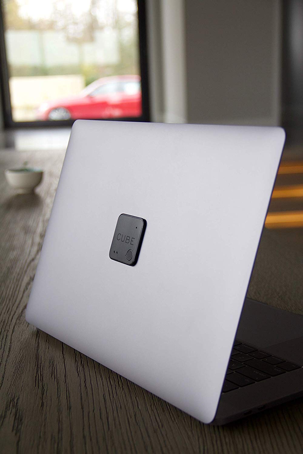 Cube Shadow Item Finder Ultra Thin Tracker Rechargable Battery Wallet Remote...