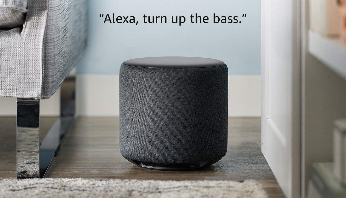 Echo Sub - Powerful subwoofer for your - requires compatible Charcoal