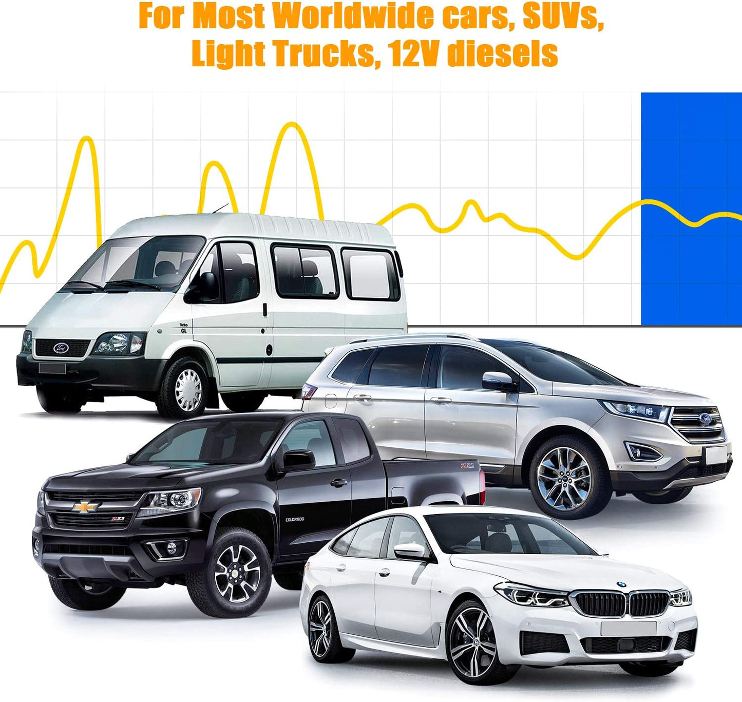 FOXWELL NT301 OBD2 Scanner Live Data Professional Mechanic OBDII Diagnostic...