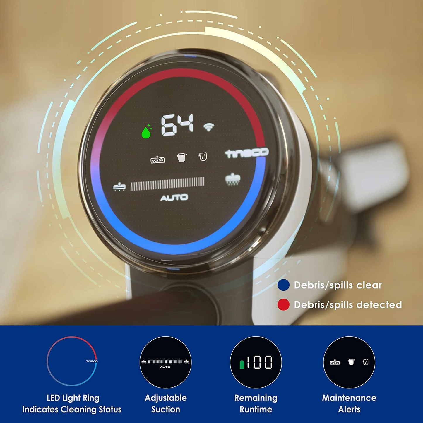 Tineco Floor ONE S3 Cordless Hardwood Floors Cleaner, One