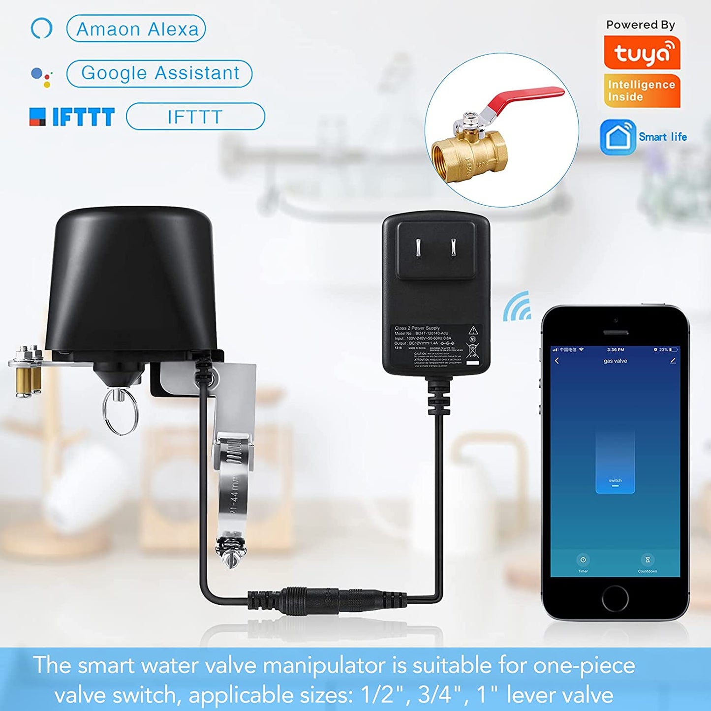 Smart Water Valve, Automatic Shut Ordinary smart water valve,