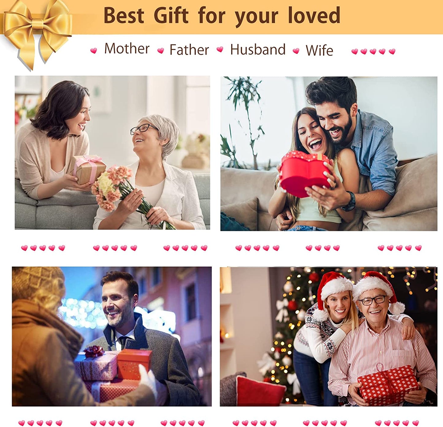 CERA+ Portable Mini Espresso Machine, 12V/24V Rechargeable Car Coffee Black