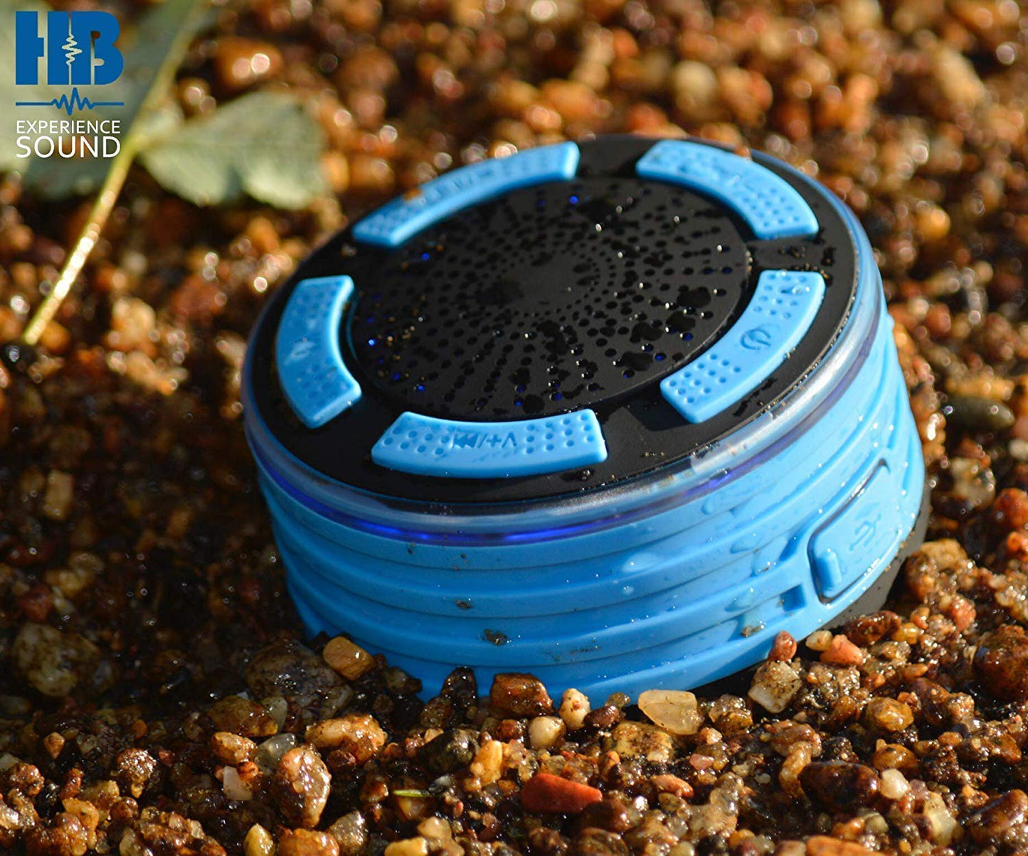 Bluetooth Portable Waterproof Shower Radio - HB Illumination – Blue