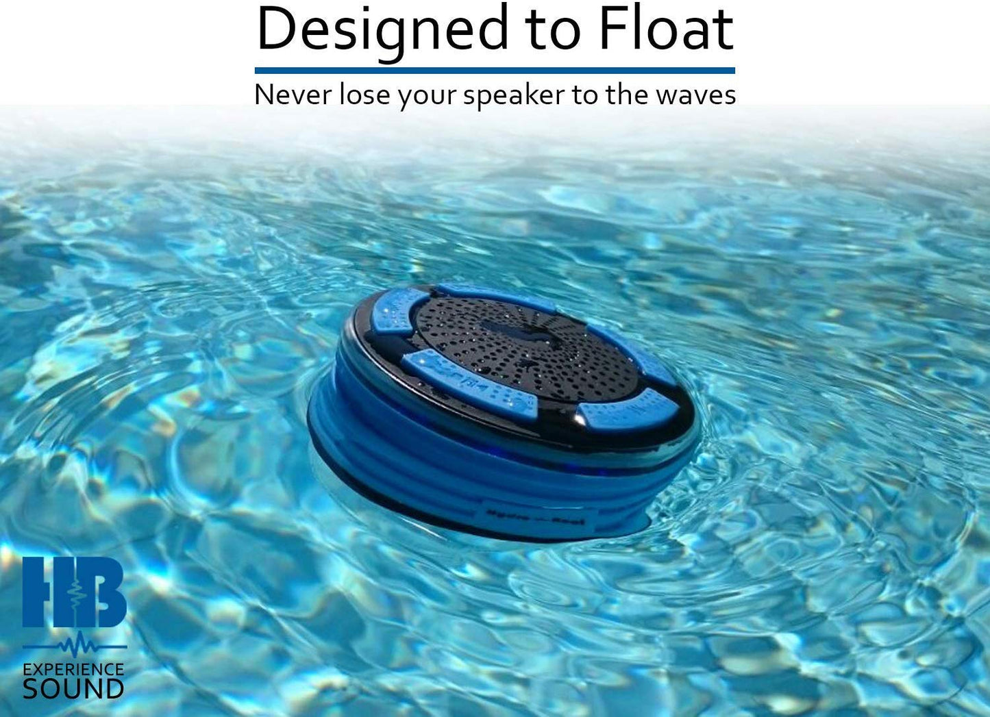 Bluetooth Portable Waterproof Shower Radio - HB Illumination – Blue