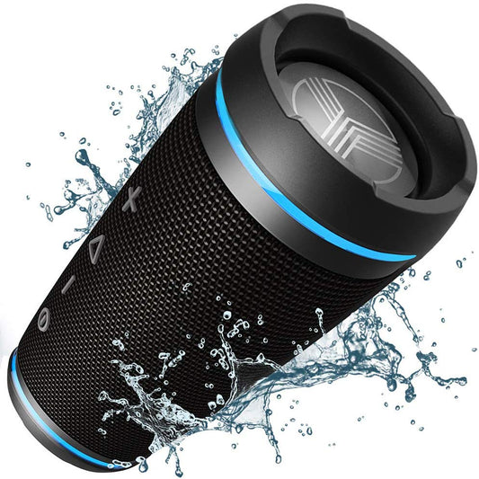 TREBLAB HD77 - Ultra Premium Bluetooth Speaker - Loud 360° HD Surround Black