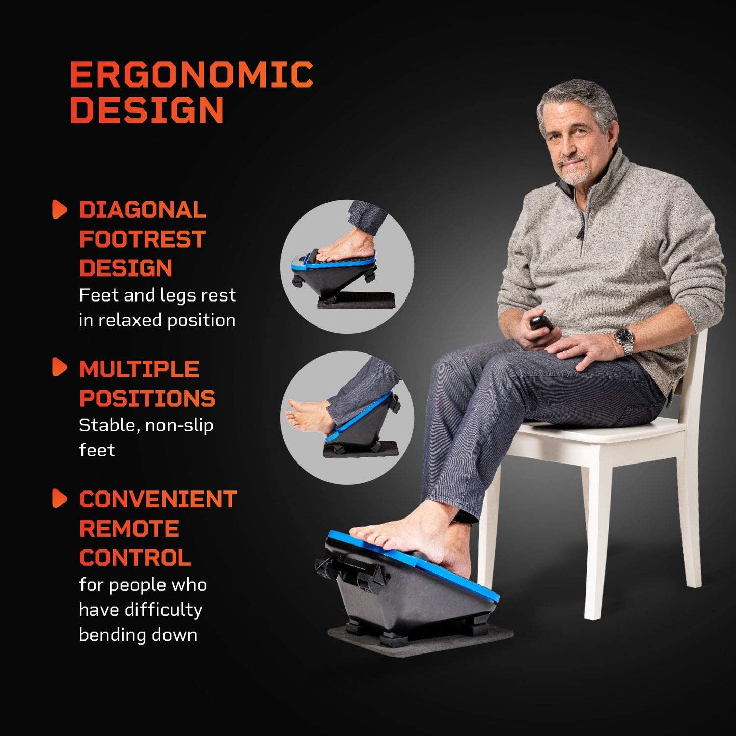 LifePro Foot Massager for Neuropathy Pain & Circulation - Calf and Foot...