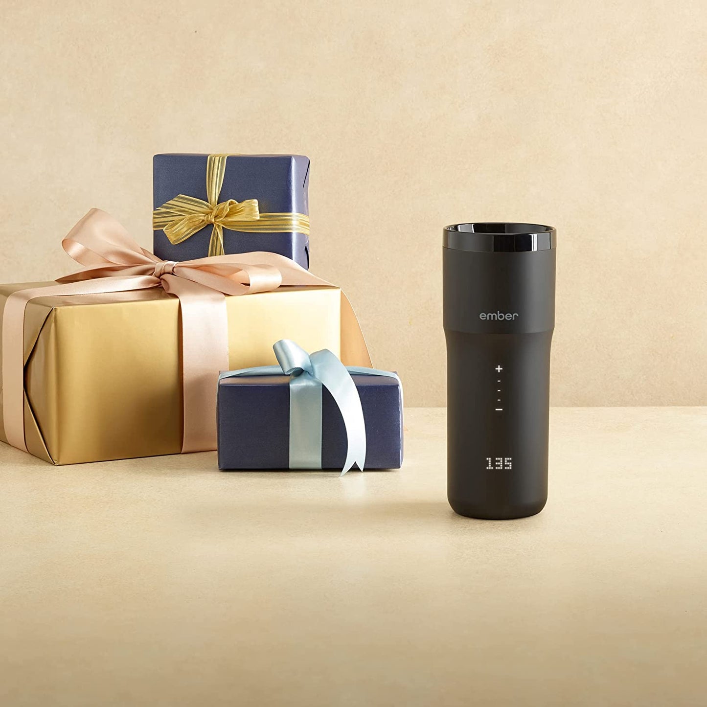 Ember Temperature Control Travel Mug 2, 12 oz, Black, 3-hr Battery Life Black