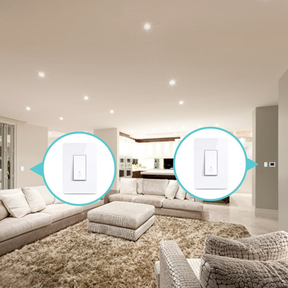 Kasa Smart Wi-Fi Light Switch, 3-Way Kit by TP-Link - Control Lighting from...