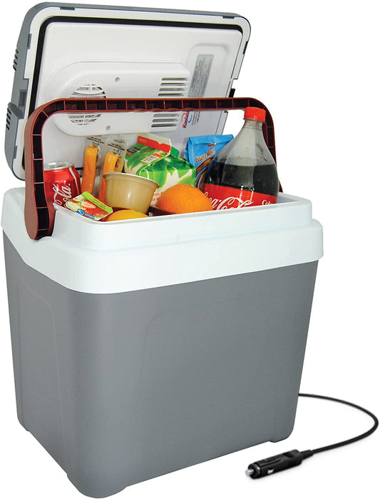 Koolatron Thermoelectric Iceless 12 Volt Cooler 26 qt (24 L), 26 Quart, Gray