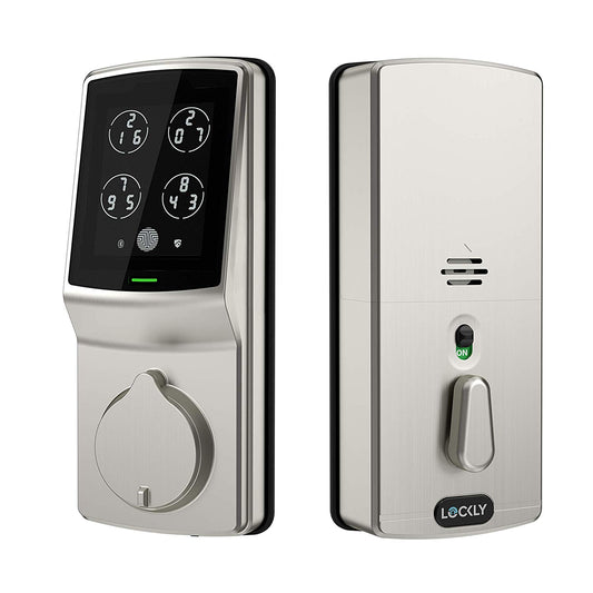 Lockly Keyless Entry Smart Lock, PIN Genie Door Lock (PGD 728) SatinNickel