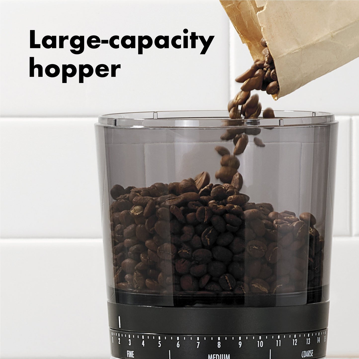 OXO BREW Conical Burr Coffee Grinder One Size, Silver