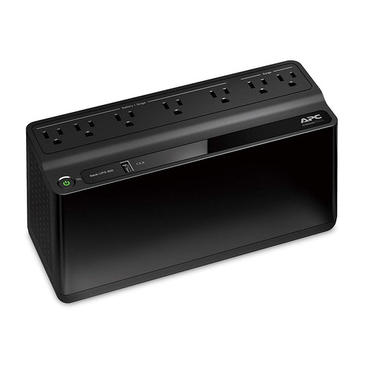 APC UPS Battery Backup & Surge Protector with USB Charge, 600VA, Back-UPS...
