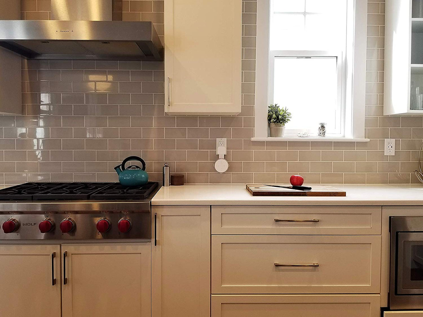 Dot Genie Echo Wall Mount | The Original Outlet Hanger | 1-Pack, White