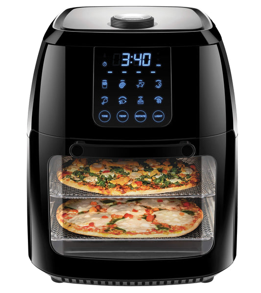 Chefman 6.3 Quart Digital Air ,11 x 10.5 x 14.75 in, Rotisserie Fryer