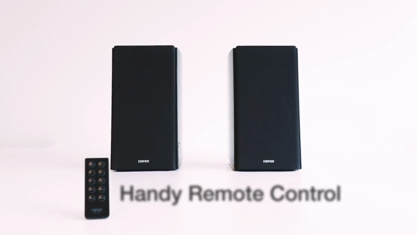 Edifier R2000DB Powered Bluetooth Bookshelf Speakers - Near-Field Wood-Finish